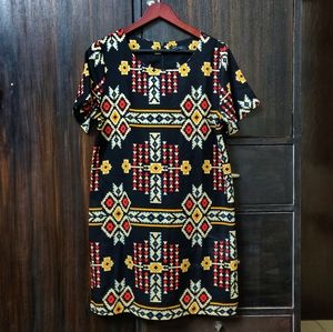 Aztec Shift Dress